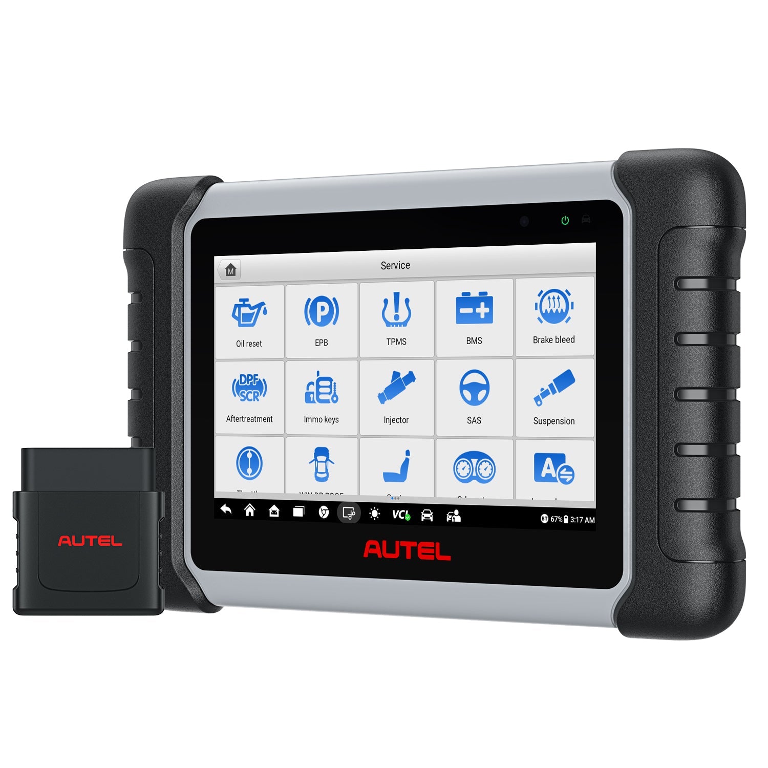 Autel MaxiPRO MP808BT PRO priedai ir OBD laidas