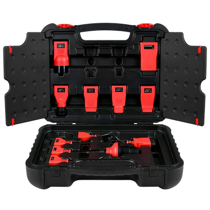 Autel MaxiPRO MP900BT KIT OBD1 adapter set in the carrying case